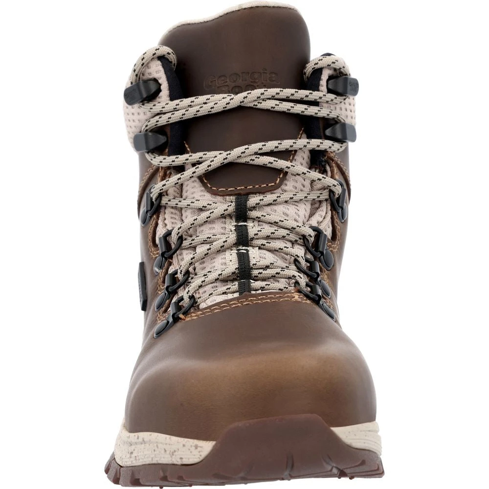 'Georgia Boot' Women's 5" Eagle Trail EH WP Alloy Toe - Dark Brown 4 'Georgia Boot' Women's 5" Eagle Trail EH WP Alloy Toe - Dark Brown - Image 4