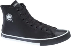 'Harley Davidson' Men's Baxter Hi-Top W/Skull - Black -Outdoor Clothing Sale HDM D93341 121515 F16 022 1024x1024@2x