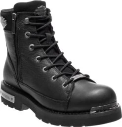 'Harley Davidson' Men's 5.75" Chipman Zip Boot - Black -Outdoor Clothing Sale HDM D93492 051617 S18 045 1024x1024@2x