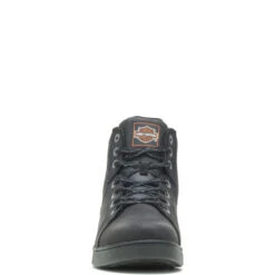 'Harley Davidson' Men's 4.75" Watkins Riding Sneaker - Black -Outdoor Clothing Sale HDM D93517 100621 F18 090 1024x1024@2x