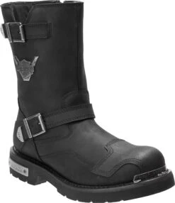 'Harley Davidson' Men's Stroman Boot - Black -Outdoor Clothing Sale HDM D93521 101718 S19 045 1024x1024@2x