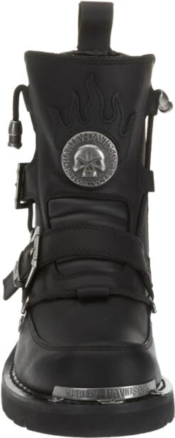 'Harley Davidson' Men's 6" Distortion Skull Zip Boot - Black -Outdoor Clothing Sale HDM D94167 F15 090 1024x1024@2x
