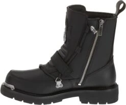 'Harley Davidson' Men's 6" Distortion Skull Zip Boot - Black -Outdoor Clothing Sale HDM D94167 F15 091114 180 1024x1024@2x