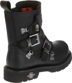 'Harley Davidson' Men's 6" Distortion Skull Zip Boot - Black -Outdoor Clothing Sale HDM D94167 F15 091114 315 1024x1024@2x