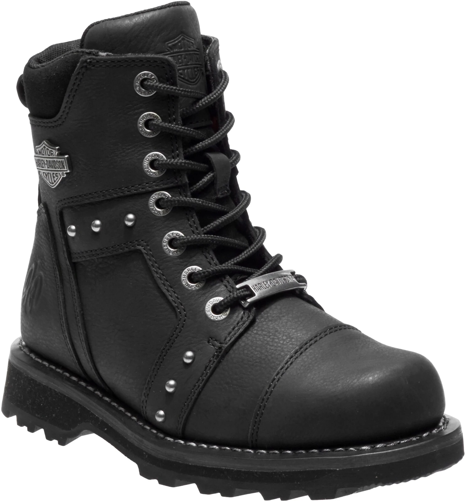 'Harley Davidson' Women's 5.5" Oakleigh Leather - Black 2 'Harley Davidson' Women's 5.5" Oakleigh Leather - Black - Image 2