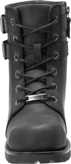 'Harley Davidson' Women's Archer Steel Toe Boot - Black -Outdoor Clothing Sale HDW D84464 101718 S19 090 1024x1024@2x