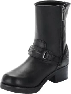 'Harley Davidson' Women's 8" Christa Harness Boot - Black -Outdoor Clothing Sale HDW D85298 080714 F15 135 1024x1024@2x