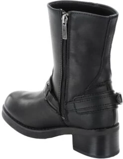 'Harley Davidson' Women's 8" Christa Harness Boot - Black -Outdoor Clothing Sale HDW D85298 080714 F15 225 1024x1024@2x