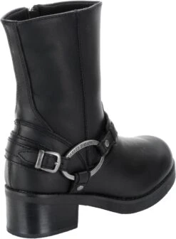 'Harley Davidson' Women's 8" Christa Harness Boot - Black -Outdoor Clothing Sale HDW D85298 080714 F15 315 1024x1024@2x