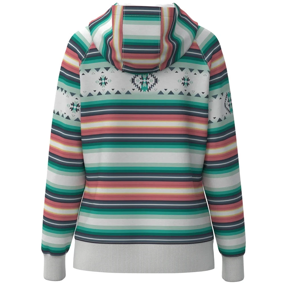 'Hooey' Women's "Mesa" Serape Pattern Hoody - Serape - Image 2