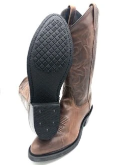 'Old West' Men's 13" Western Narrow Round Toe - Brown -Outdoor Clothing Sale IMG 2910 1024x1024@2x