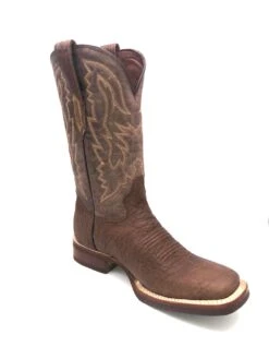 'Tanner Mark' Men's 13" Western Square Toe - Brown / Brown -Outdoor Clothing Sale IMG 3250 1024x1024@2x