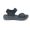 'Skechers' Men's GOwalk Arch Fit Sandal - Black / Charcoal