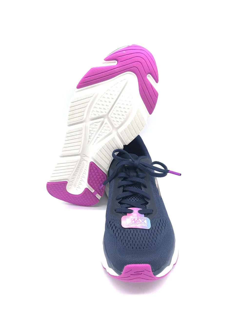 'Skechers' Women's Max Cushioning Elite-Destination Point - Navy 4 'Skechers' Women's Max Cushioning Elite-Destination Point - Navy - Image 4