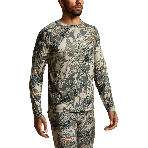 'Sitka' Core Lightweight Crew Shirt - Big Game : Optifade Open Country 1 'Sitka' Core Lightweight Crew Shirt - Big Game : Optifade Open Country