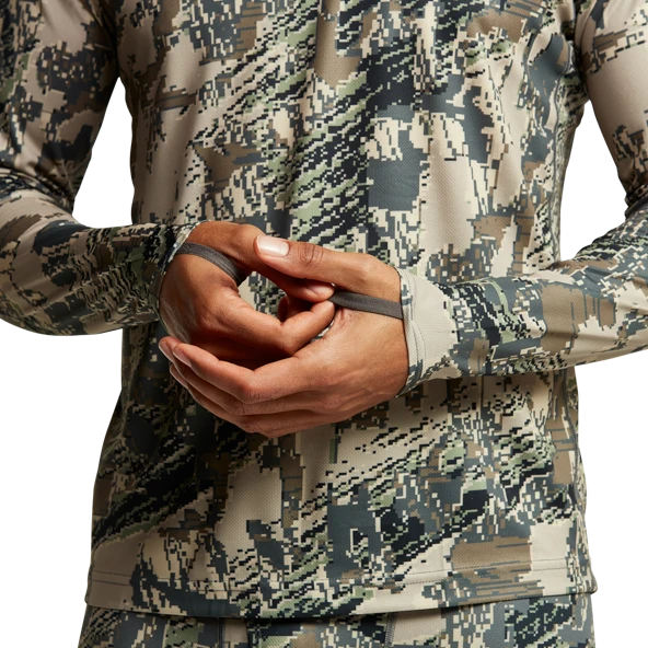 'Sitka' Core Lightweight Crew Shirt - Big Game : Optifade Open Country 3 'Sitka' Core Lightweight Crew Shirt - Big Game : Optifade Open Country - Image 3