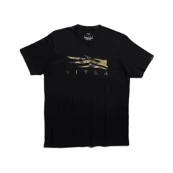 'Sitka' Men's Optifade Icon Tee - Black Subalpine