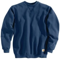 'Carhartt' Men's Midweight Crewneck Sweatshirt - Navy