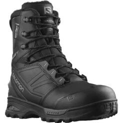 'Salomon' Men's 8" Toundra Pro Climasalomon™ WP Winter - Black / Magnet -Outdoor Clothing Sale L40472700 5 GHO TOUNDRAPROCSWP Black.png.cq5dam.web .1200.1200 1024x1024@2x