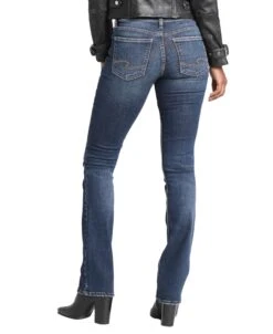 'Silver Jeans' Women's Suki Mid Rise Slim Boot - Dark Indigo -Outdoor Clothing Sale L93616SDK424 1024x1024@2x