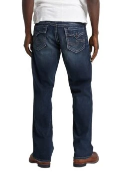 'Silver Jeans' Men's Zac Relaxed Fit Straight Leg - Medium Indigo -Outdoor Clothing Sale M42404RAS452 IND 02 1024x1024@2x