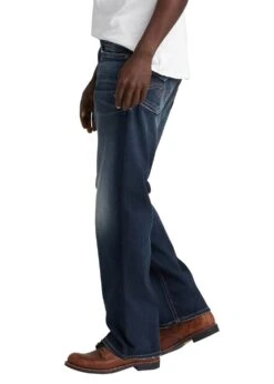 'Silver Jeans' Men's Zac Relaxed Fit Straight Leg - Medium Indigo -Outdoor Clothing Sale M42404RAS452 IND 03 1024x1024@2x