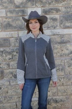 'Cinch' Women's Sweater Knit Jacket - Heather Charcoal 7 'Cinch' Women's Sweater Knit Jacket - Heather Charcoal -Outdoor Clothing Sale MAJ9840002 1024x1024@2x