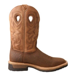 'Twisted X' Men's Lite Western WP Work - Dk. Brown / Tan -Outdoor Clothing Sale MLCWW05.04 1024x1024@2x