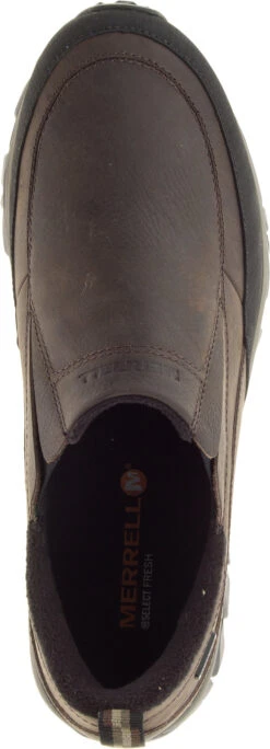 'Merrell' Men's Coldpack Ice+ Moc WP - Brown / Black -Outdoor Clothing Sale MRLM J49821 020816 F16 TOP 1024x1024@2x