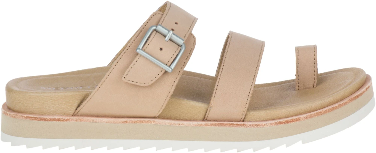 'Merrell' Women's Juno Buckle Slide - Camel 1 'Merrell' Women's Juno Buckle Slide - Camel