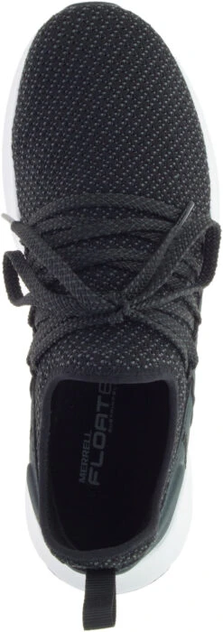 'Merrell' Women's Cloud Knit Sneaker - Black / White -Outdoor Clothing Sale MRLW J003550 061820 S21 TOP 1024x1024@2x