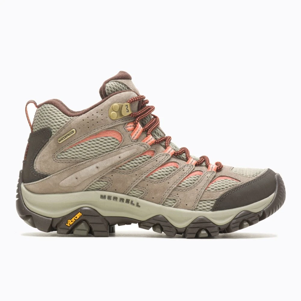 'Merrell' Women's Moab 3 WP Mid Hiker - Bungee Cord 1 'Merrell' Women's Moab 3 WP Mid Hiker - Bungee Cord