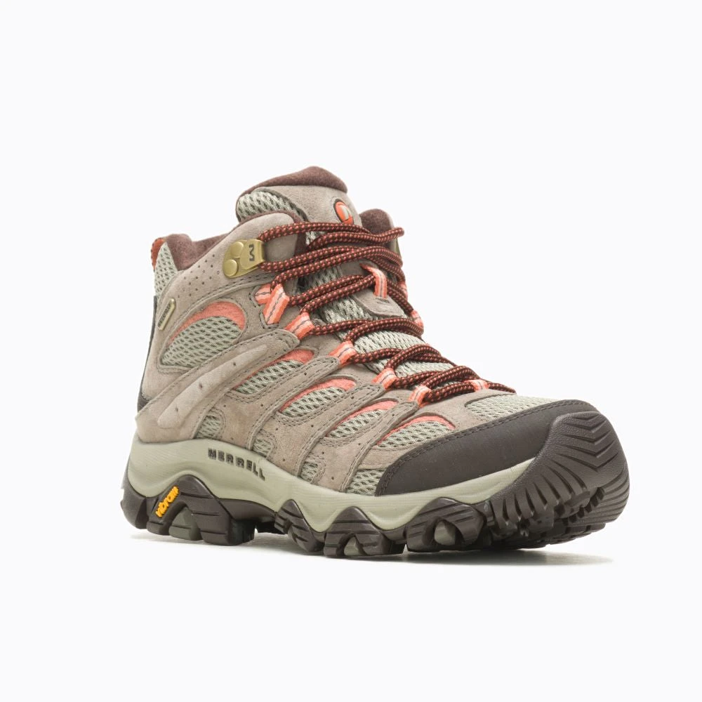 'Merrell' Women's Moab 3 WP Mid Hiker - Bungee Cord 4 'Merrell' Women's Moab 3 WP Mid Hiker - Bungee Cord - Image 4