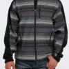 'Cinch' Men's Bonded Jacket - Black