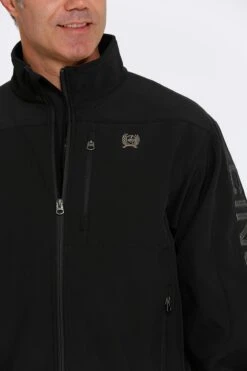 'Cinch' Men's Lined Bonded Jacket - Black -Outdoor Clothing Sale MWJ1567001 4 1024x1024@2x