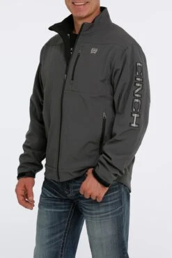'Cinch' Men's Lined Bonded Jacket - Grey -Outdoor Clothing Sale MWJ1567002 3 1024x1024@2x
