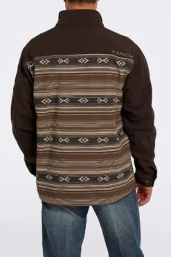 'Cinch' Men's Bonded Jacket - Brown Aztec -Outdoor Clothing Sale MWJ1583002 3 1024x1024@2x