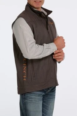 'Cinch' Men's Bonded Vest - Brown -Outdoor Clothing Sale MWV1515013 3 1024x1024@2x
