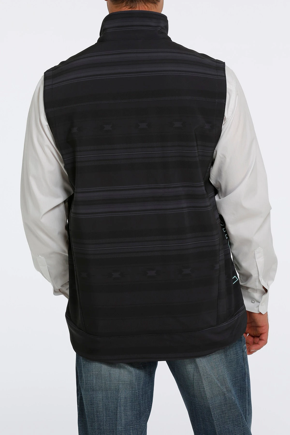 'Cinch' Men's Bonded Vest - Black 3 'Cinch' Men's Bonded Vest - Black - Image 3