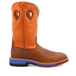'Twisted X' Men's 12" Western EH Alloy Toe - Tan / Orange 12 'Twisted X' Men's 12" Western EH Alloy Toe - Tan / Orange -Outdoor Clothing Sale MXBA003.02 4800x4800 R 1024x1024@2x