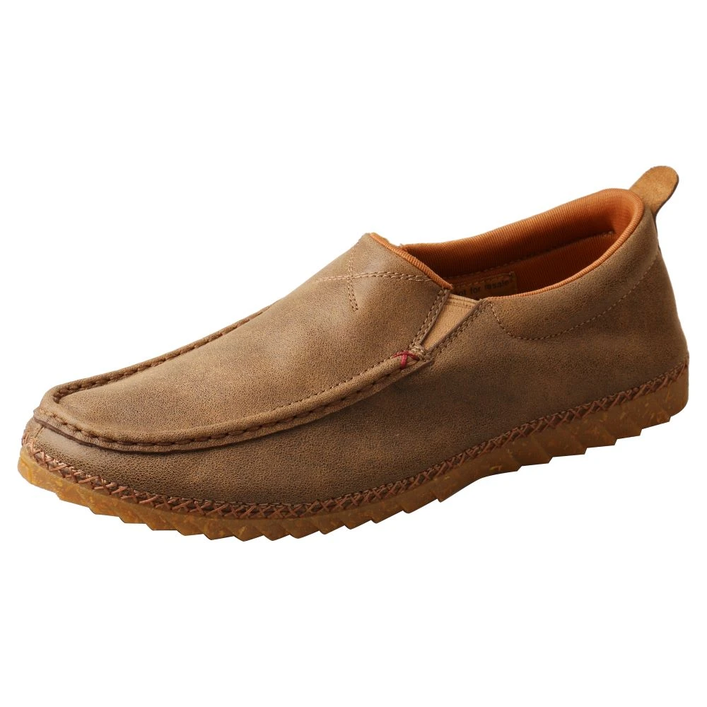 'Twisted X' Men's Zero X™ Slip On - Bomber / Brown 1 'Twisted X' Men's Zero X™ Slip On - Bomber / Brown