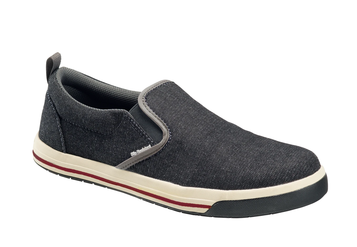 'Nautilus' Women's Westside ESD Steel Toe Slip On - Black / Grey 1 'Nautilus' Women's Westside ESD Steel Toe Slip On - Black / Grey
