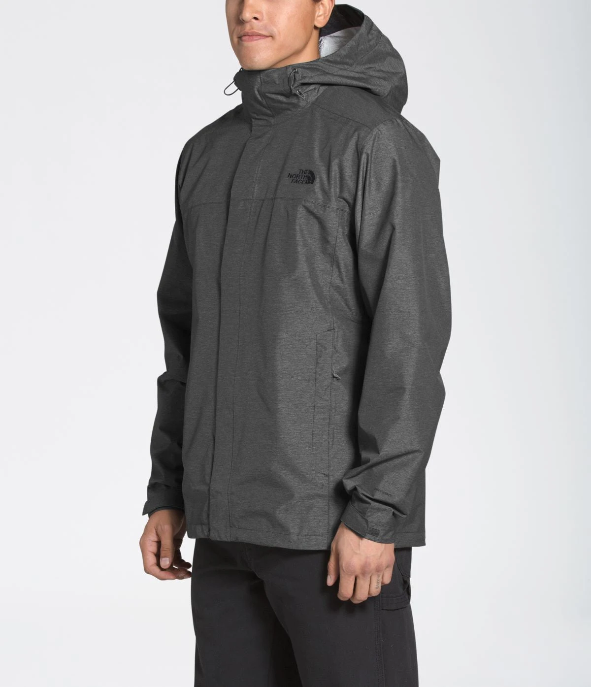 'The North Face' Men's Venture 2 WP Jacket - Dark Heather Grey (Tall) 2 'The North Face' Men's Venture 2 WP Jacket - Dark Heather Grey (Tall) - Image 2
