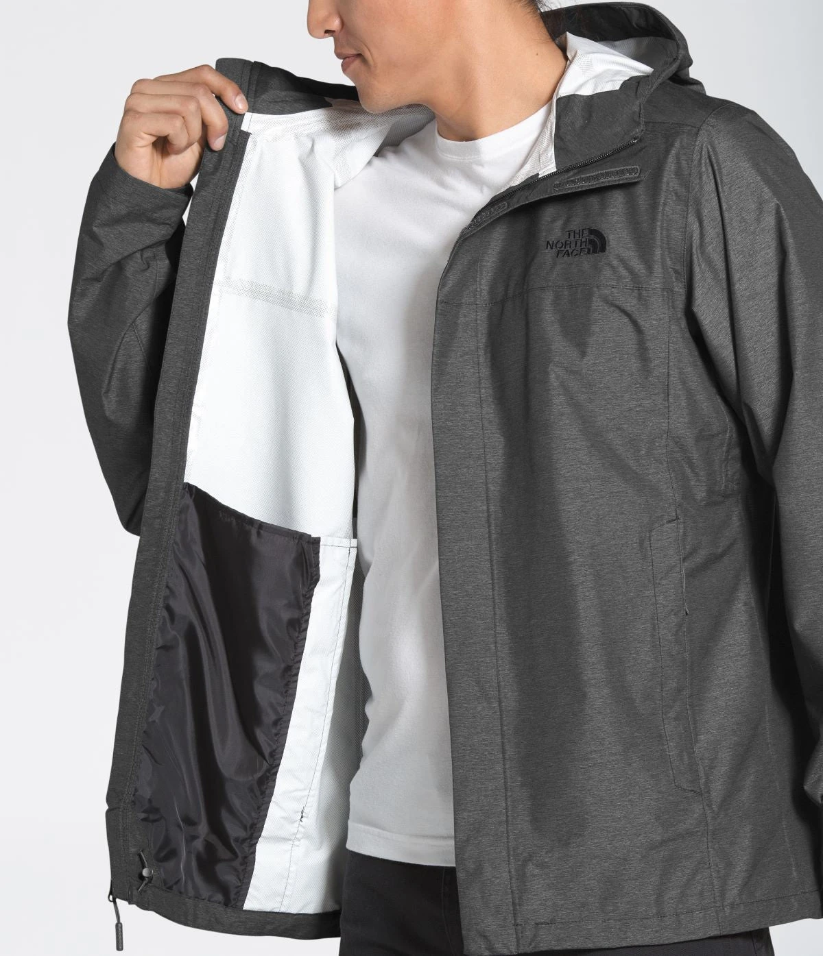 'The North Face' Men's Venture 2 WP Jacket - Dark Heather Grey (Tall) 1 'The North Face' Men's Venture 2 WP Jacket - Dark Heather Grey (Tall)