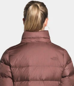 'The North Face' Women's Metropolis III - Marron Purple -Outdoor Clothing Sale NF0A3XE3 Q32 modelhood3 1024x1024@2x