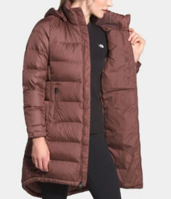 'The North Face' Women's Metropolis III - Marron Purple -Outdoor Clothing Sale NF0A3XE3 Q32 modelint 1024x1024@2x