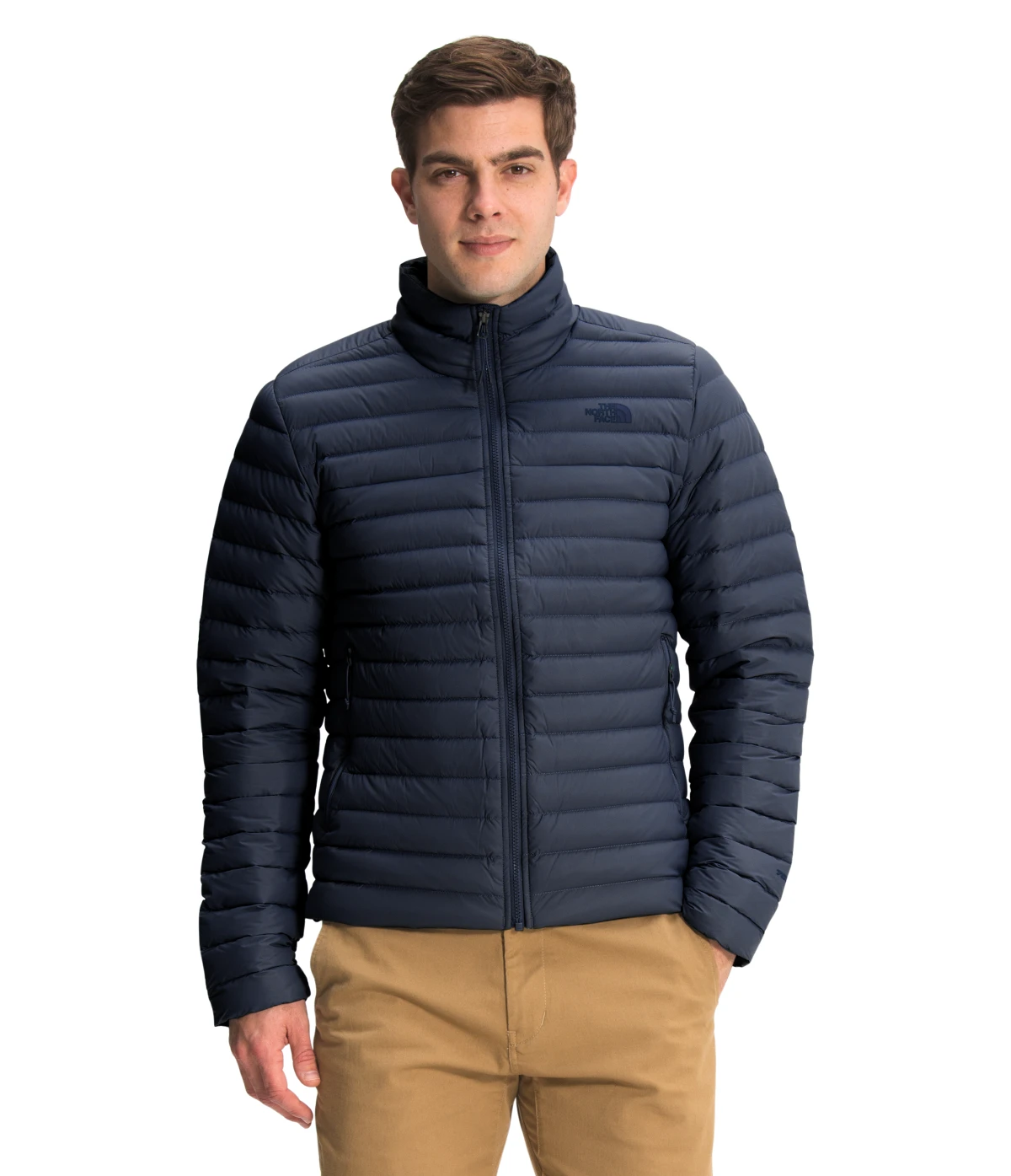 'The North Face' Men's Stretch Down Stowable Jacket - Aviator Navy 1 'The North Face' Men's Stretch Down Stowable Jacket - Aviator Navy