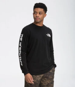'The North Face' Men's Long Sleeve Hit T-Shirt - TNF Black
