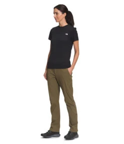 'The North Face' Women's Paramount Mid-Rise Pant - Military Olive -Outdoor Clothing Sale NF0A4ASF 37U model34 1024x1024@2x