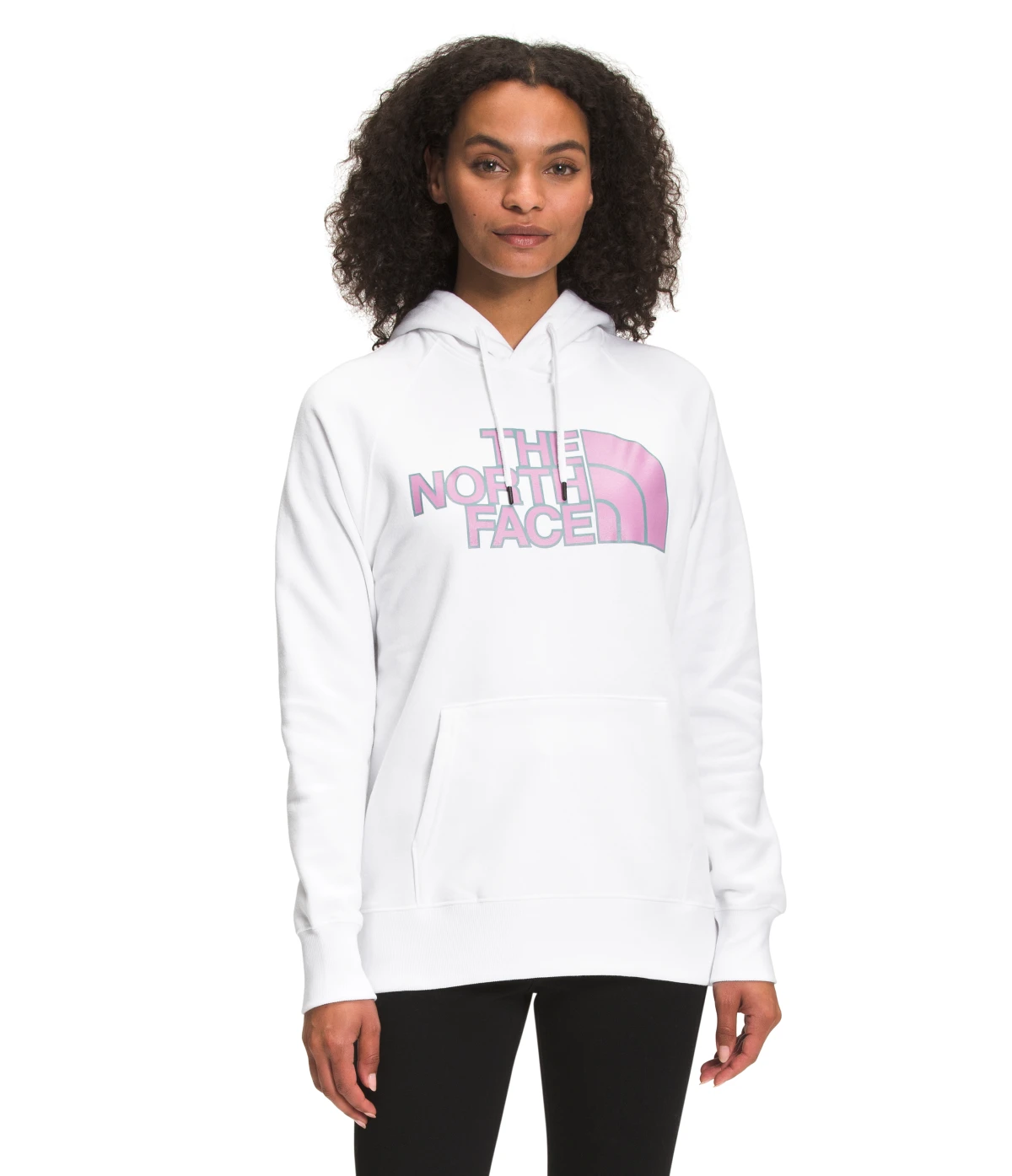 'The North Face' Women's Half Dome Pullover Hoodie - TNF White 1 'The North Face' Women's Half Dome Pullover Hoodie - TNF White